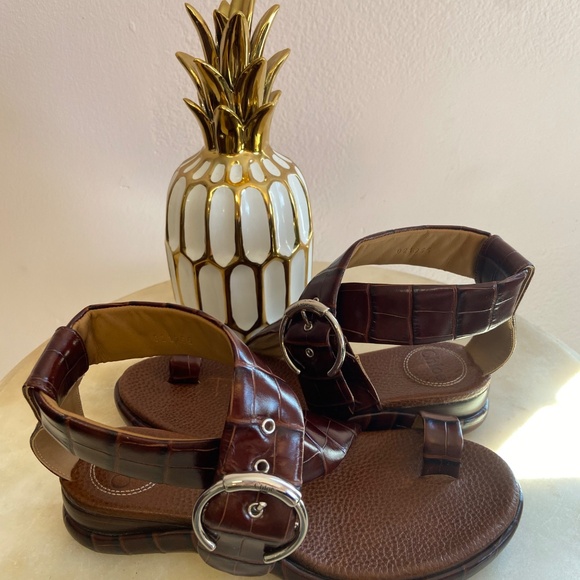 Chloe Leather Gladiator Sandals - Picture 2 of 4